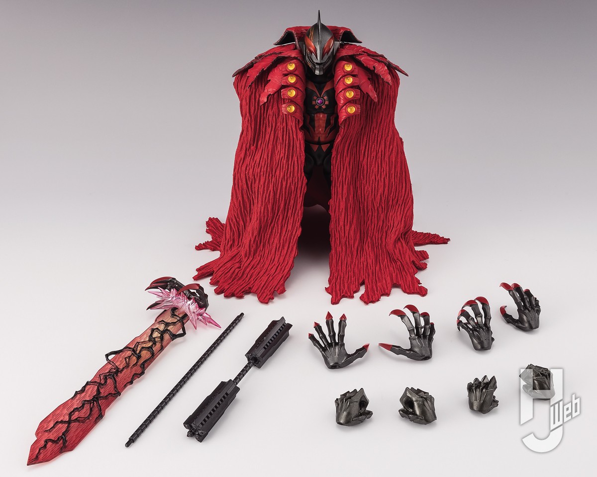 カイザーベリアル」がS.H.Figuartsに降臨！ポーズに合わせて可変できる