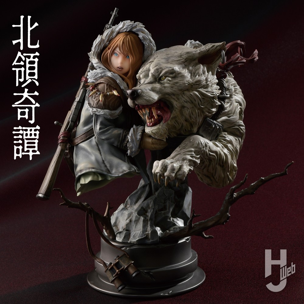 圧倒的造形！ ke（小抹香）氏の傑作ガレージキット「北領奇譚」が彩色