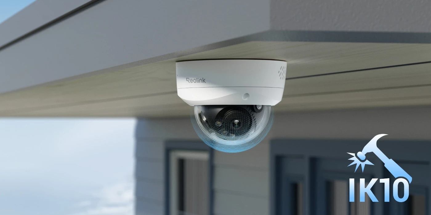 Reolink Duo 2V PoE - 4K 8MP UHD IK10 Dual-Lens PoE Camera with 180