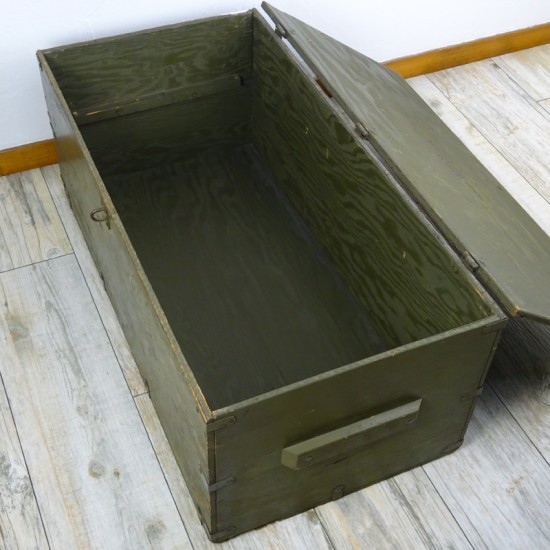 ビンテージ 米軍 US ARMY 希少 フットロッカ－ トランクBOX ビンテージ