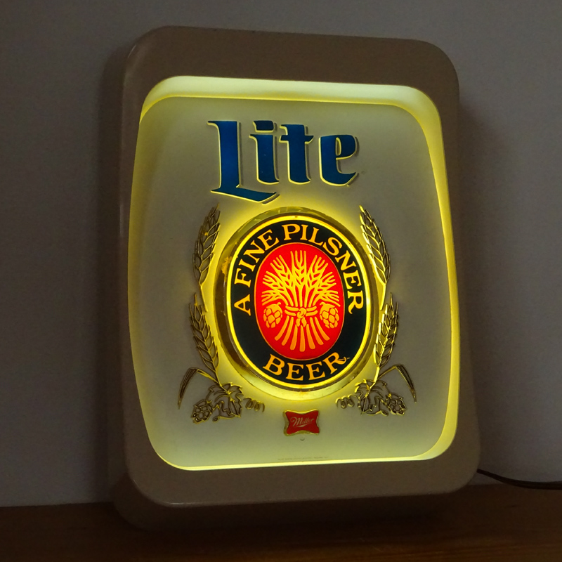 アメリカ ビンテージ 木箱 ミラーライト ビール アメリカ ビンテージ