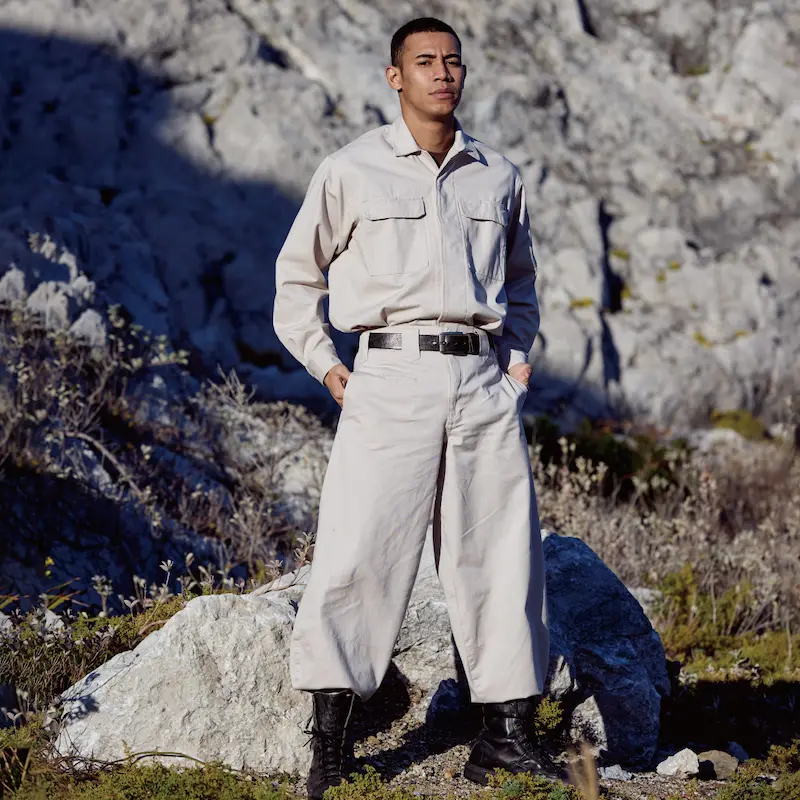 1401オープンシャツ - HOOH VILEA 作業着と電動ファン付き快適ウェアの