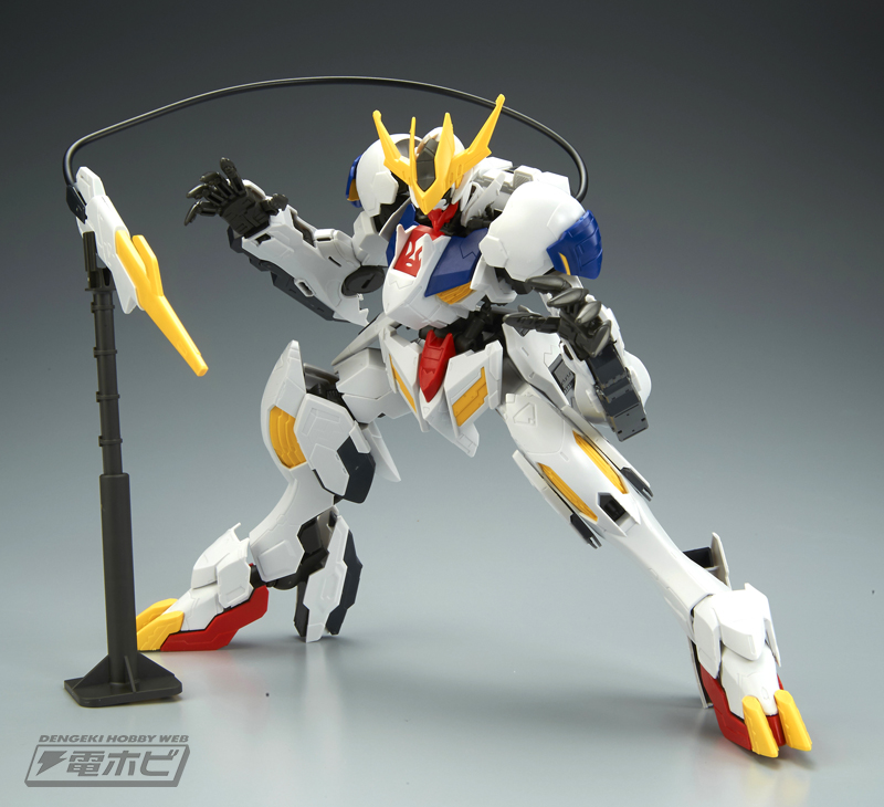 ガンダムバルバトスルプスレクスの1/144と1/100スケールのテスト