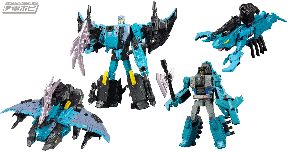 タカラトミーモール限定「GENERATION SELECTS」シリーズに「シーコンズ