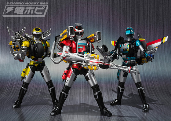 特警ウインスペクター』特警フルパッケージオプションセットで、S.H.