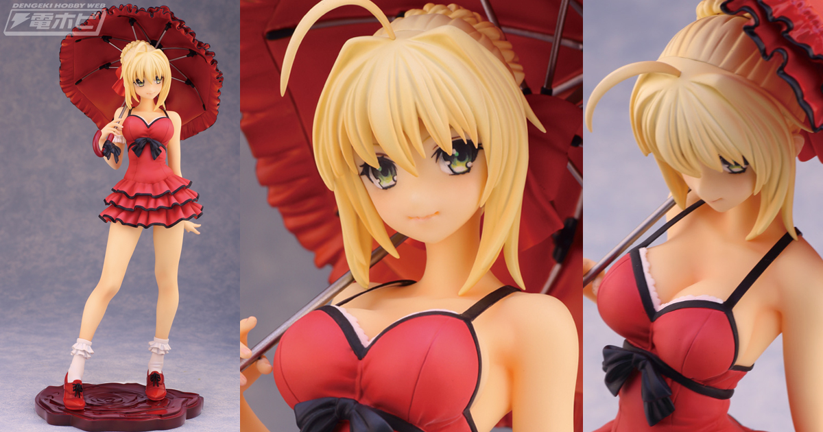 ふっくらバストと強調された谷間に悩殺!!『Fate/EXTRA CCC』ミニ丈