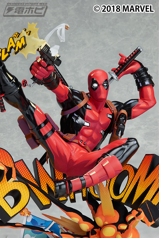 どの角度からも見ごたえアリ！「デッドプール」のフィギュアが待望の