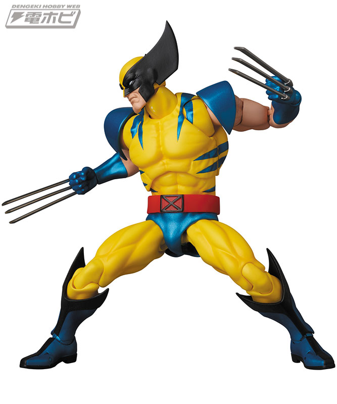 コミック版のウルヴァリンがアクションフィギュア「MAFEX」シリーズに