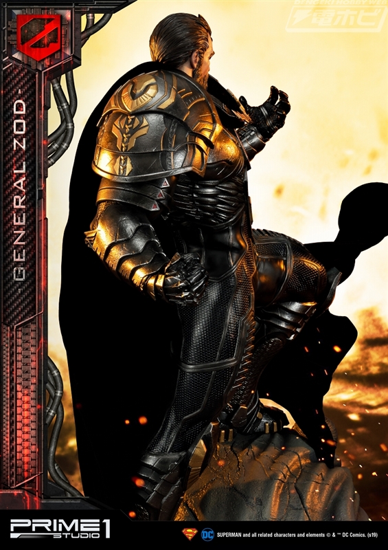 SUPERMAN』ゾッド将軍が全高約85センチのスタチューに！スーパーマンの