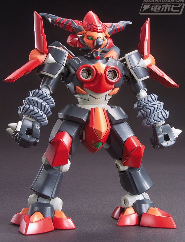ダンボール戦機』から「LBXフェンリル」と「LBXハカイオー絶斗