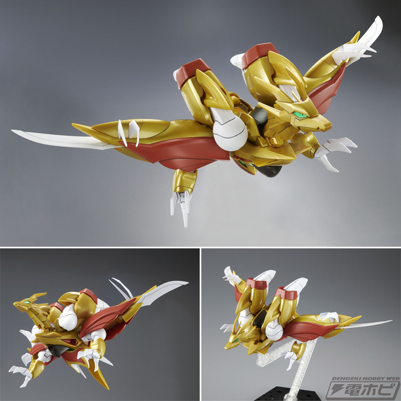 龍星丸の真の姿「飛龍」への変形を再現！『魔神英雄伝ワタル2