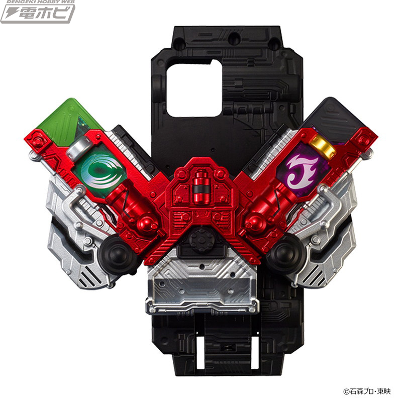 仮面ライダーW』の変身ベルトがスマホケースに！CSMの外観設計データを