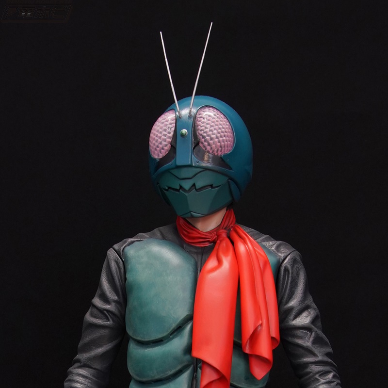 海洋堂 メガソフビコレクションNo．6 仮面ライダー1号 海洋堂のメガ