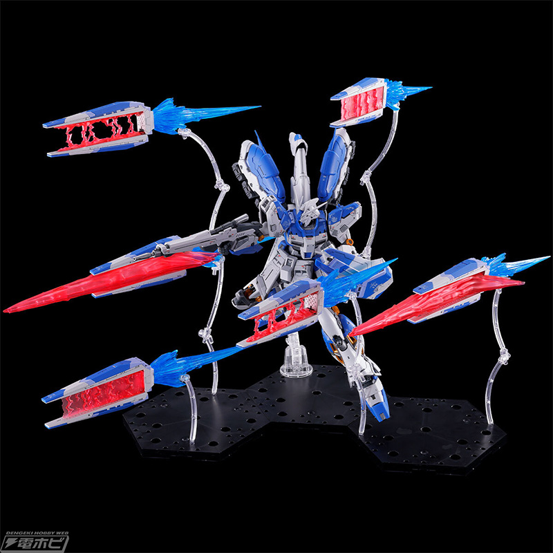 ガンプラ「RG Hi-νガンダム用 フィン・ファンネルエフェクト」が登場