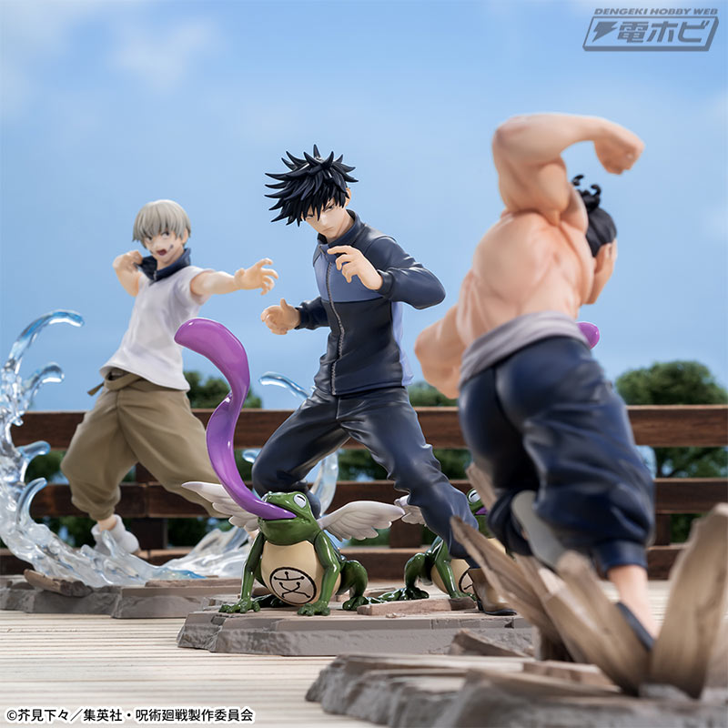 TVアニメ「呪術廻戦」より、セガの“Luminasta”にて「伏黒恵」と「狗巻