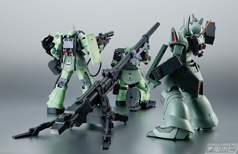 ザメル砲を撃つために作られた各種武装を再現！『機動戦士ガンダム