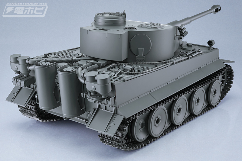 ジオラマ ティーガー1 ドイツ軍の重戦車・ティーガーIが全長700ミリの