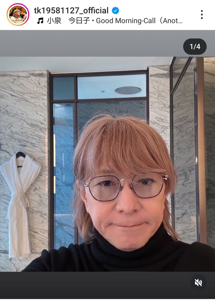 66歳になった小室哲哉 最新の姿にネット騒然「きゃッ」「見るたび