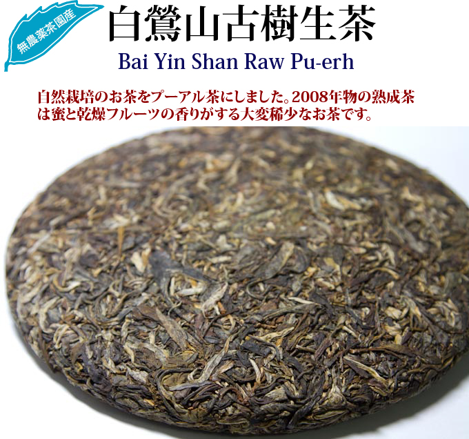 白鶯山古樹生茶 プーアル茶 : 世界の高級茶ブランドHOJO