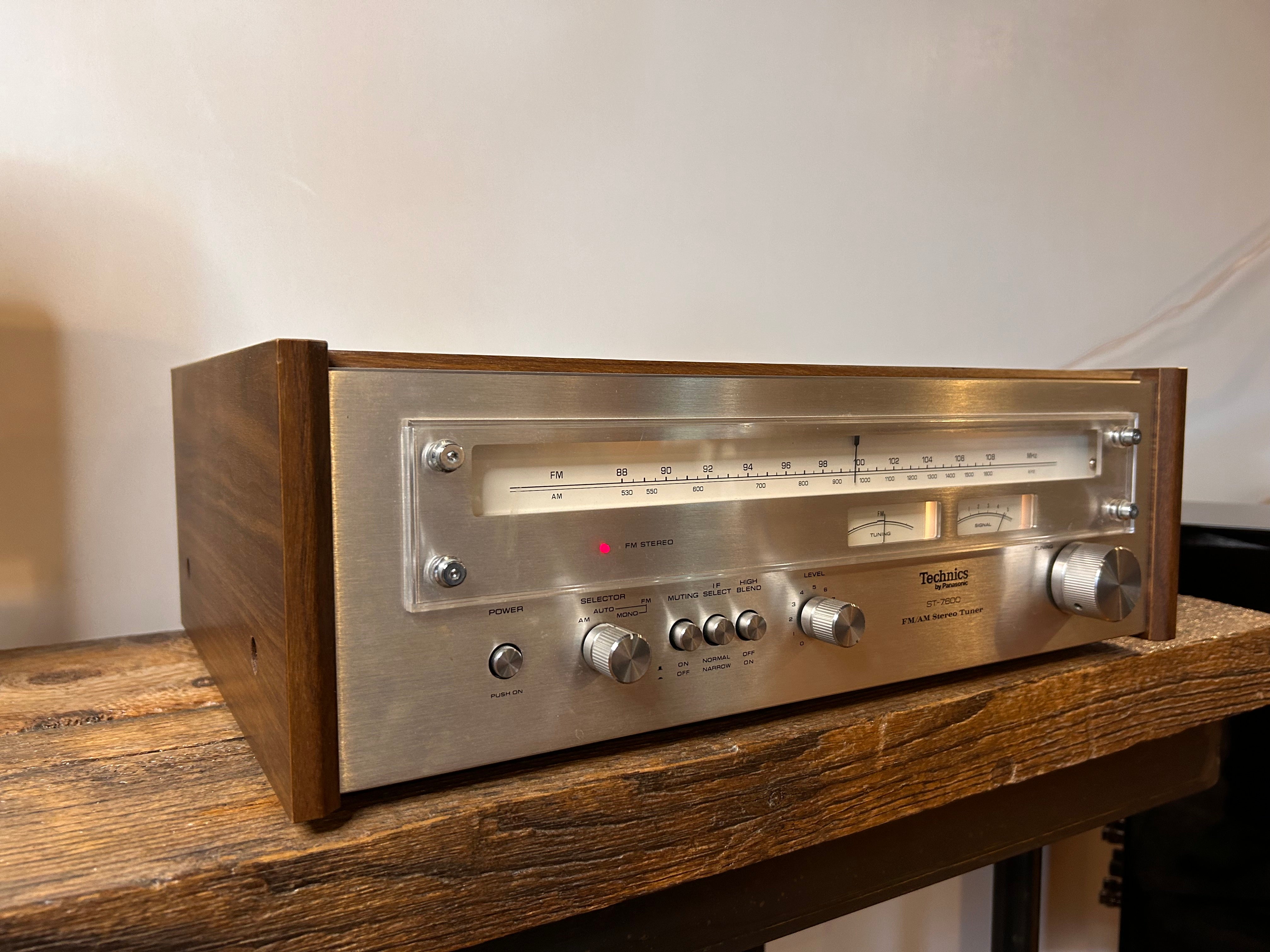 Technics ST-7600 AM/FM Stereo Analog Tuner – Holt Hill Audio