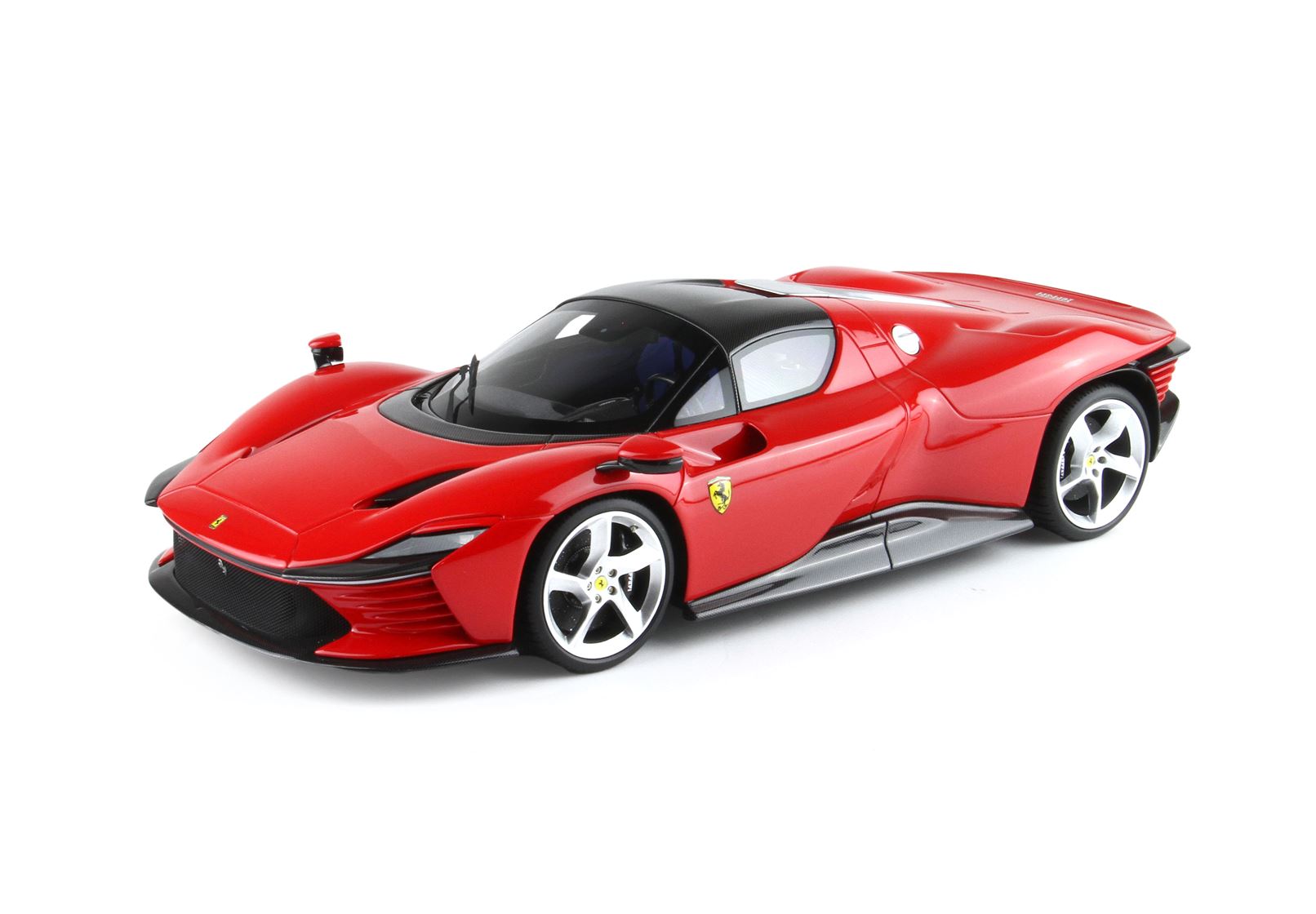 BBR 1:18 Ferrari Daytona SP3 Serie Icona - Carbon roof - Red corsa