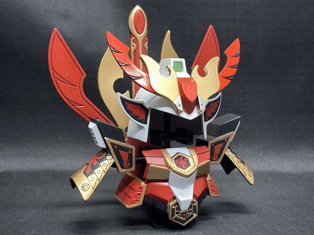 SDガンダムBB戦士 新荒烈駆主 頑駄無大将軍 プラモデル 2種