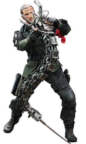 HOT TOYS ターミネーター4 ジョンコナー ファイナルバトルバージョン