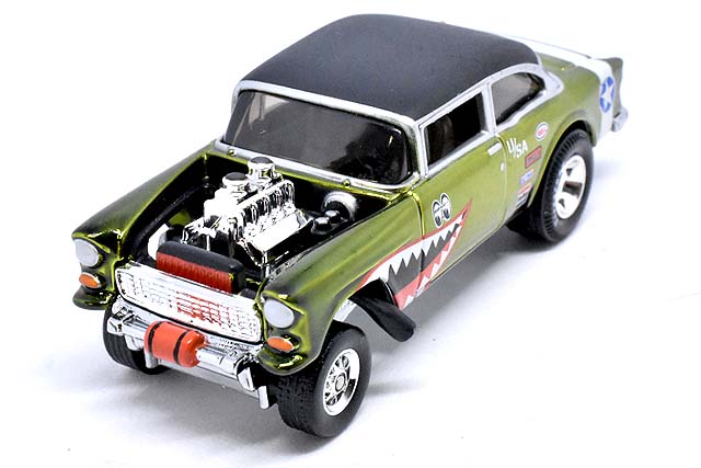 55 CHEVY BEL AIR GASSERの新旧金型モデル比較！RLC版The Flying
