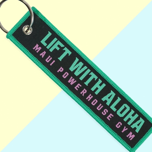 フライトタグ（刺繍タグキーホルダー）の製作50枚から HOTMOBILY