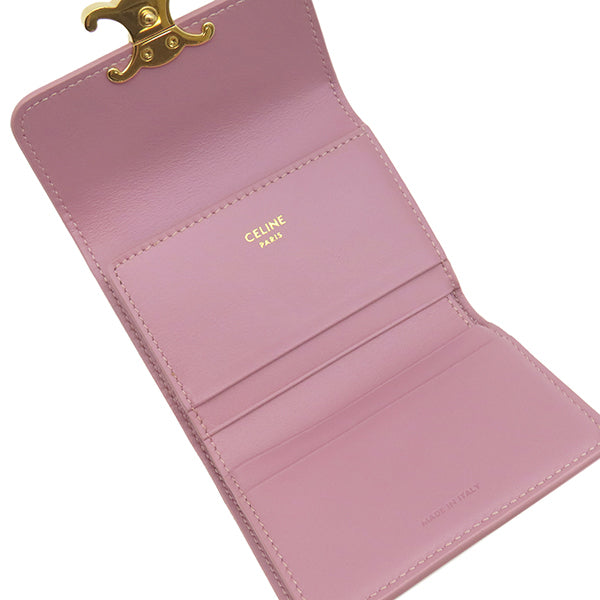 セリーヌ CELINE トリオンフ コイン入れ付き コンパクトウォレット