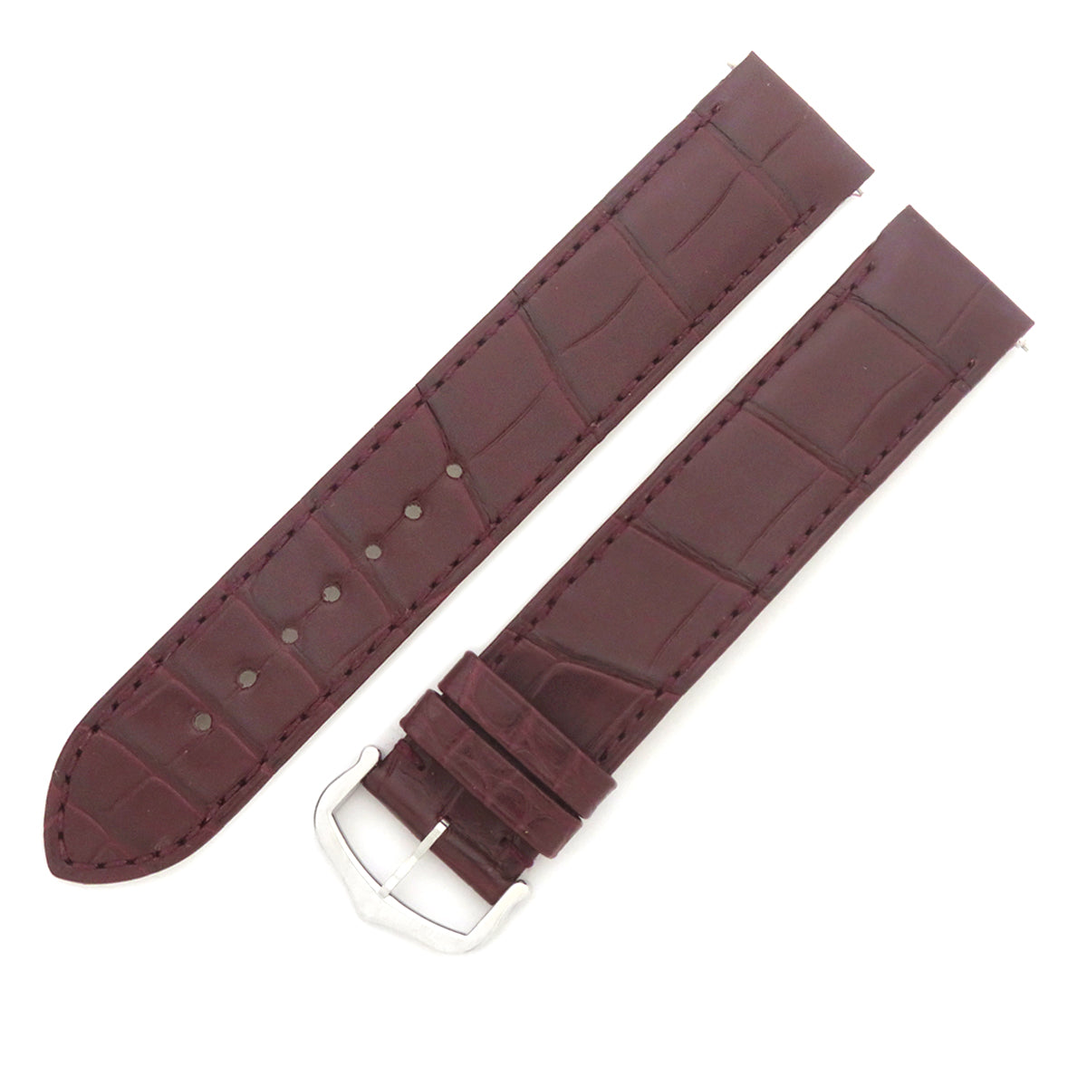 Cartier クロコダイル ブラウン 純正ベルト 15mm カルティエ 純正