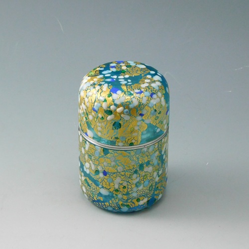 ヴィンテージ】ティファニースタイル 幾何学文聖杯 コーディアルグラス