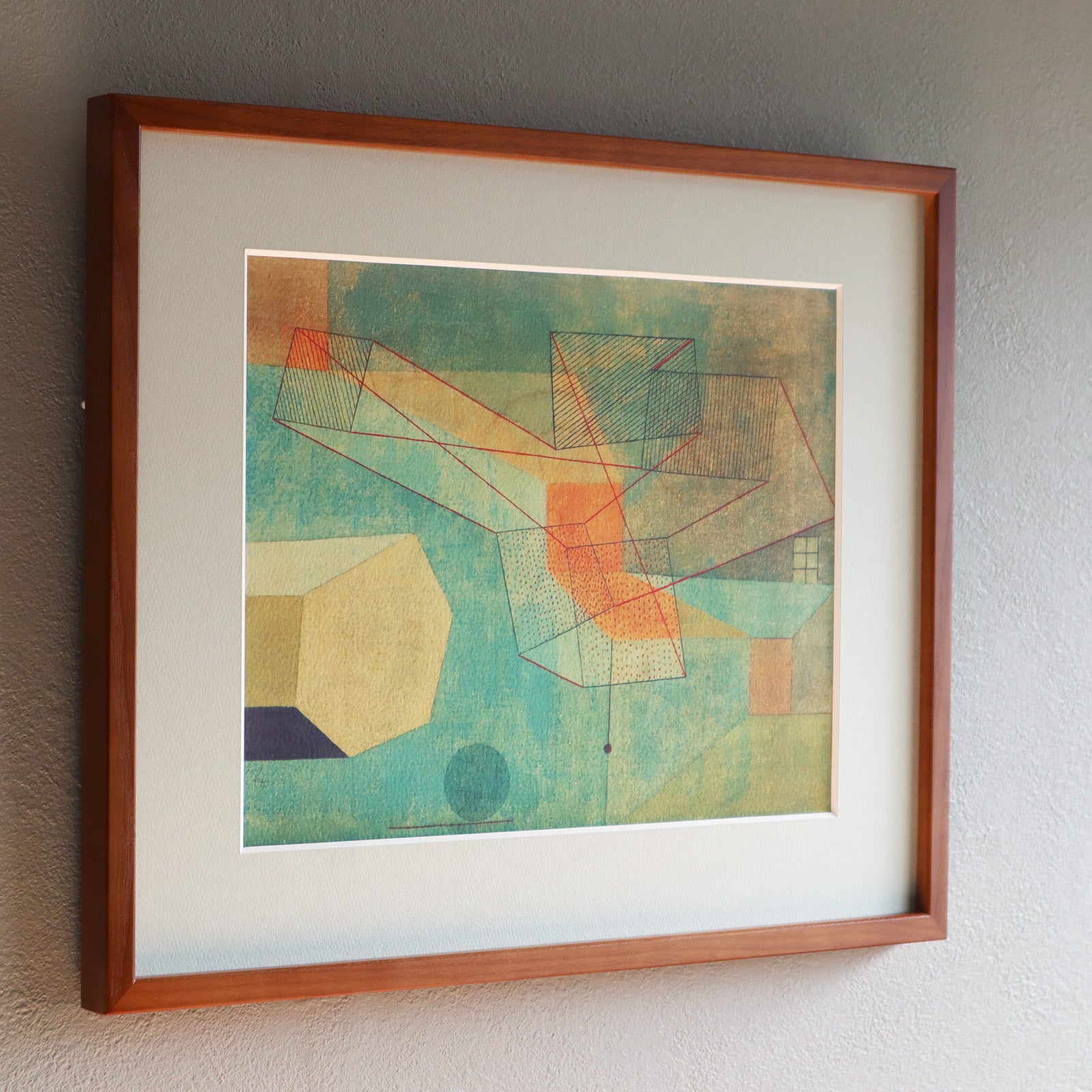 パウル・クレー「New Harmony,1936」額付き 高級アートプリント Amazon