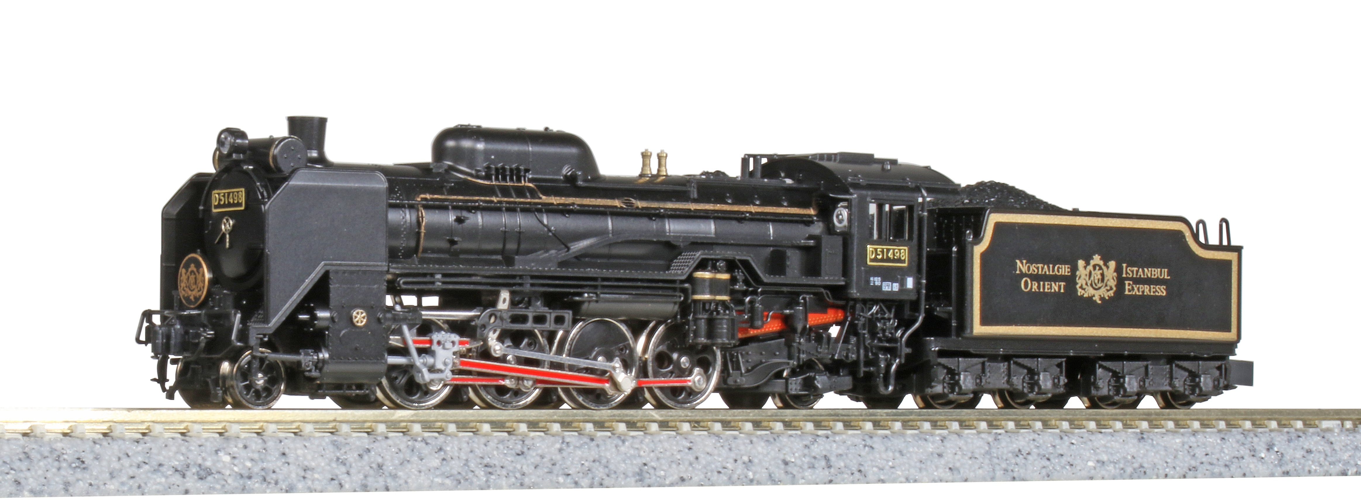 オリエントエクスプレス88 D51蒸気機関車 kato ライト点灯動力動作確認