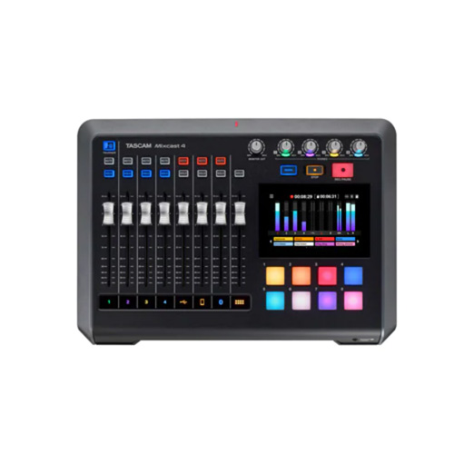 TASCAM ポッドキャスト制作ワークステーション Mixcast 4｜ライブ配信