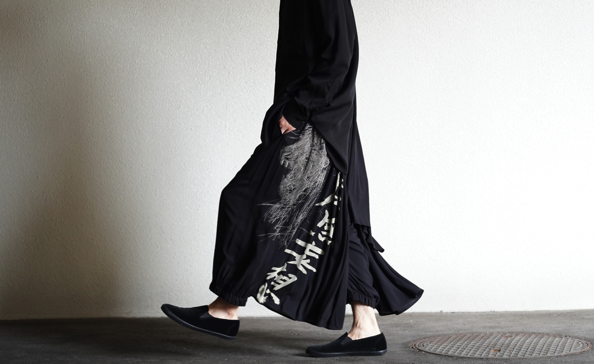 職業イケメン様 YohjiYamamoto カラスパンツ Sサイズ ウール ヨウジ