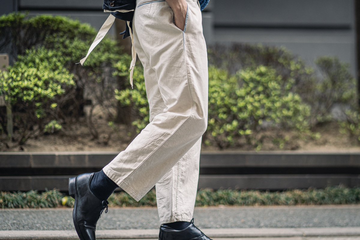 porter classic ベルエポック リネンパンツ M ポータークラシック ベル