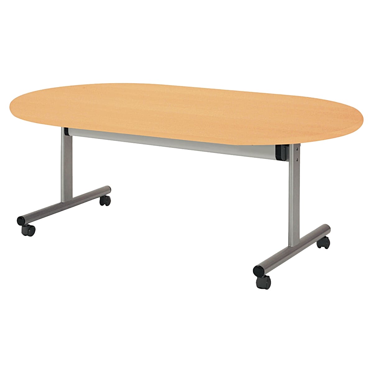 K*a様 アンティーク 折りたたみ式楕円形木製テーブル オークション方式