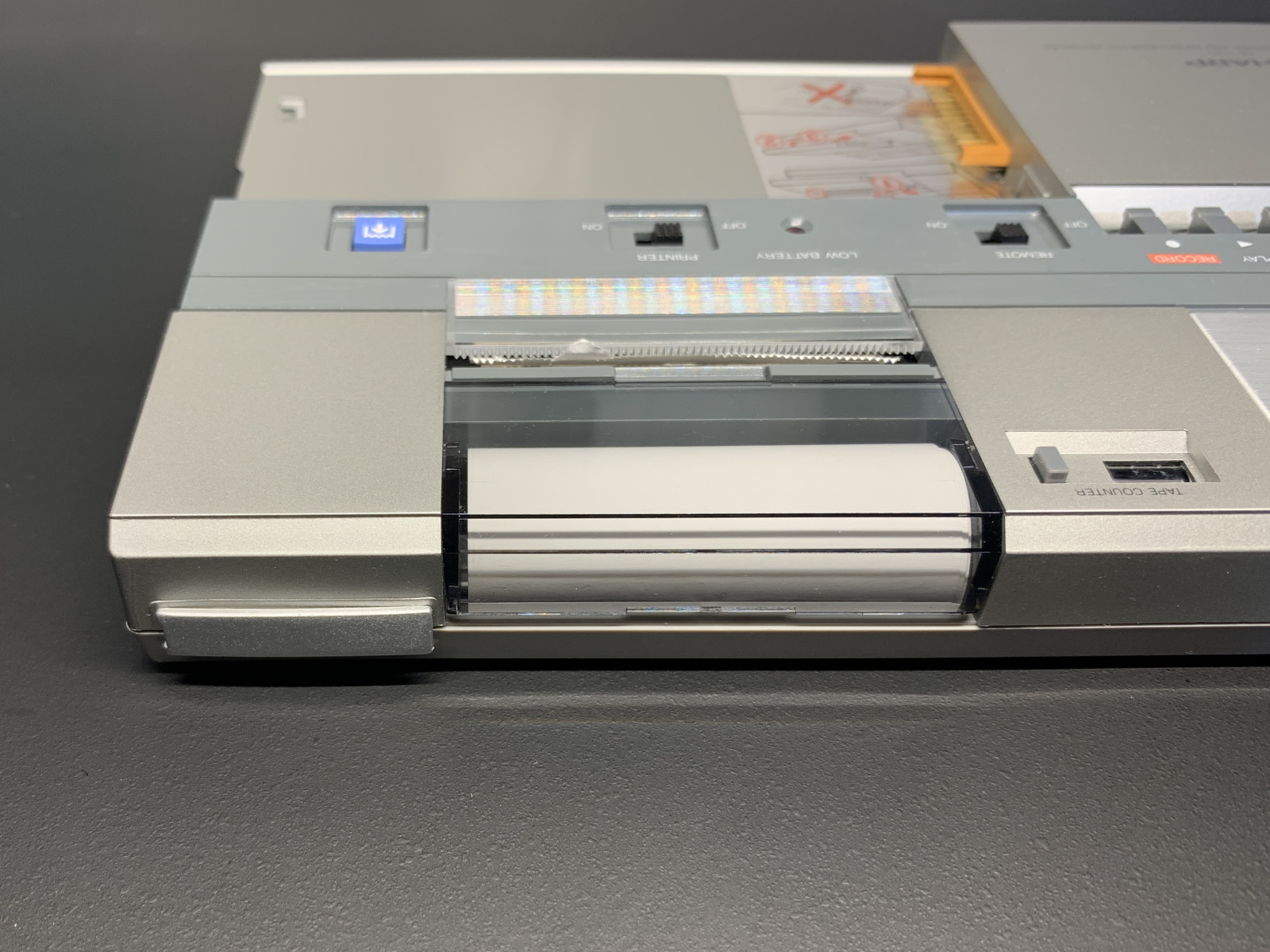 SHARP CE-125(プリンタ/マイクロカセットレコーダー) 通電確認済 SHARP