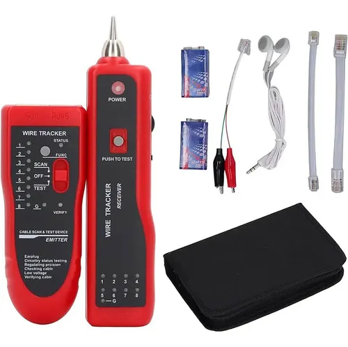 Wire Tracker Multi-proposito Chicharra, Tester Rj45 Rj11 Jwk