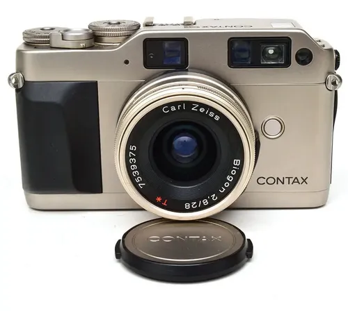 Câmera Contax G1 + Carl Zeiss 28mm F/2.8 - Usada | MercadoLivre