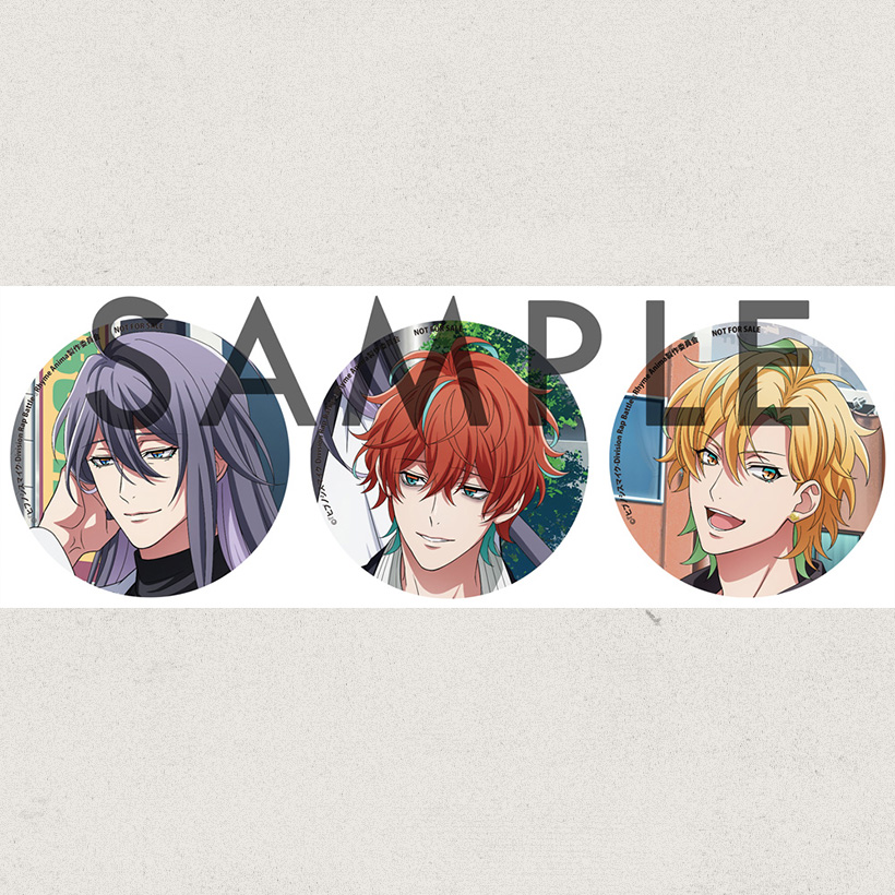 ヒプノシスマイク ヒプマイ ファンミ 缶バッジ 麻天狼 観音坂独歩