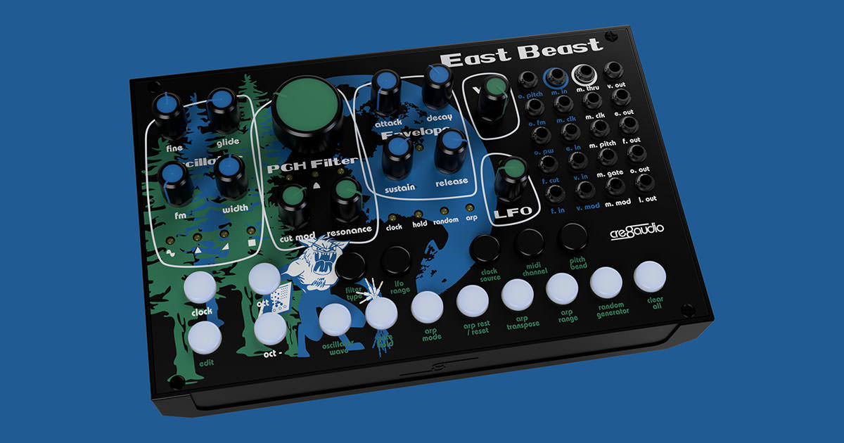 Michigan Synth Works μBurst モジュラーシンセ