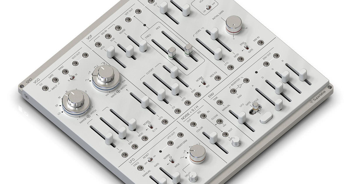 garageメーカーのセミモジュラーシンセ。 garageメーカーのセミ