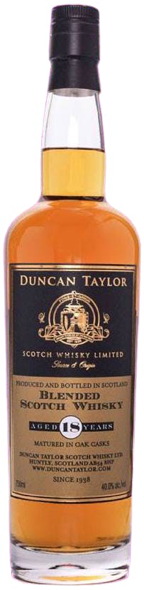 Duncan Taylor Blended Scotch Whiskey 18 year old 1L - The Wine Guy