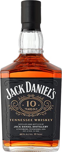 Jack Daniel's Ten-Years-Old Tennessee Whiskey 10 year old 700ml