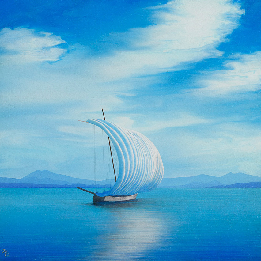 鎮西直秀 一枚の絵 吉祥 瀬戸大橋図 鎮西直秀 一枚の絵