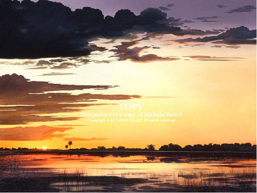 ミッシェル・バテュ 空を見上げて 美品 送料無料 ミッシェル・バテュ