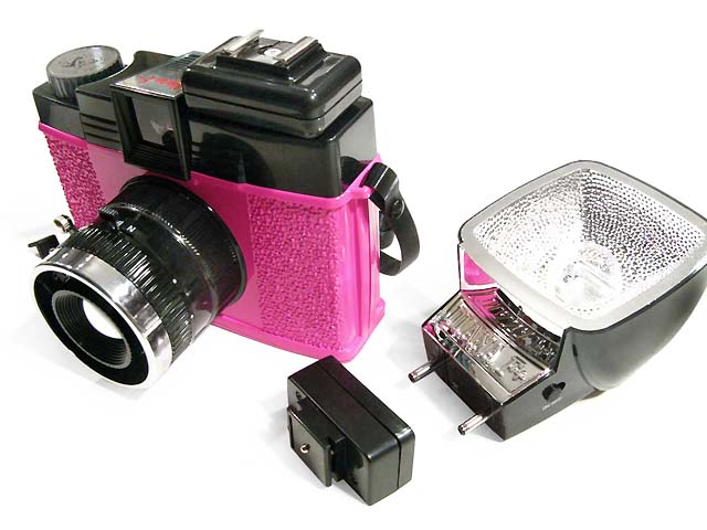 DIANA 2024 F＋・ダイアナF カメラ Diana F+ Camera & Flash Mr. Pink