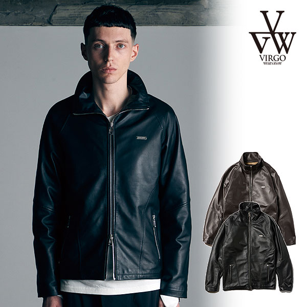 VIRGOwearworks 黒 シングルライダースジャケット 【公式通販】